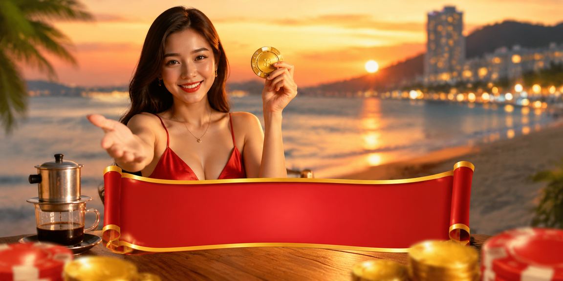 Du khách tại Phú Quốc trải nghiệm casino online cùng cà phê buổi sáng